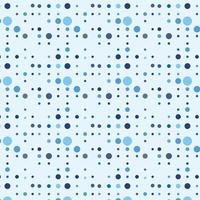 Modern repeating seamless pattern of repeat round shapes. black and white circle dot stylish texture vector