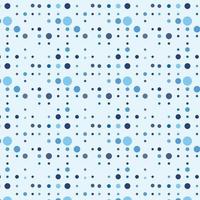 Modern repeating seamless pattern of repeat round shapes. black and white circle dot stylish texture vector