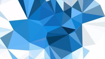 low poly banner with triangle shapes background vector