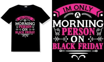 trendy black Friday t shirt design bundles vector