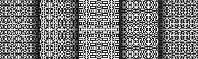 modern architectural geometric pattern collection set vector