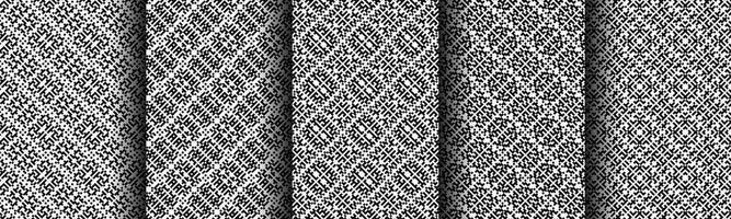 modern geometric pattern bundle collection set vector