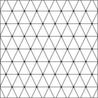 Abstract geometric triangle line pattern vector