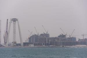 panorama dubai ciudad emiratos árabes unidos foto