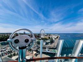 Binocular of a cruise ship photo