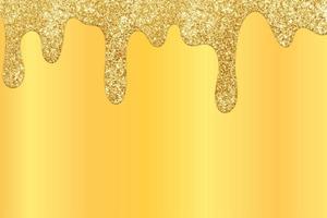 Gold dripping glitter background, Dripping Glitter Background photo