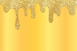 Gold dripping glitter background, Dripping Glitter Background photo