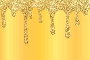 Gold dripping glitter background, Dripping Glitter Background photo