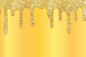 Gold dripping glitter background, Dripping Glitter Background photo