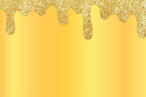 Gold dripping glitter background, Dripping Glitter Background photo