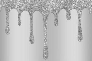 Silver dripping glitter background, Dripping Glitter Background photo