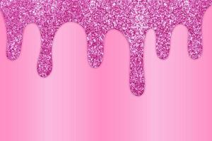 Pink Dripping Glitter Background photo