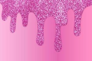 Pink Dripping Glitter Background photo