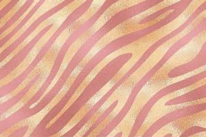 Gold and Pink Glam Glitter Animal Skin Texture Background, Animal Skin Pattern. photo