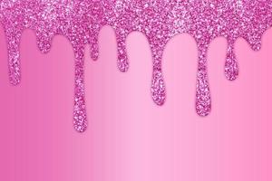 Pink Dripping Glitter Background photo