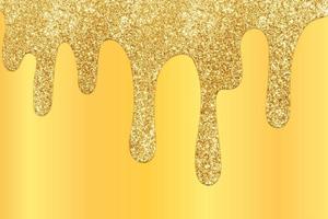 Gold dripping glitter background, Dripping Glitter Background photo