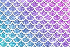 Glitter Mermaid Skin Pattern Background photo