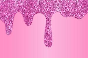 Pink Dripping Glitter Background photo