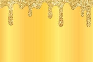 Gold dripping glitter background, Dripping Glitter Background photo