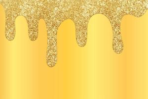 Gold dripping glitter background, Dripping Glitter Background photo