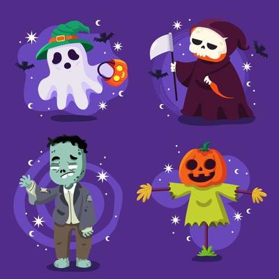 Halloween Characters Collection