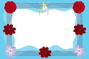 abstract background design with floral ornament vector
