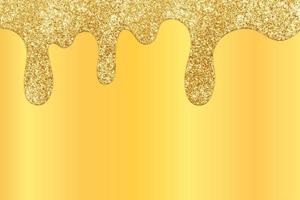 Gold dripping glitter background, Dripping Glitter Background photo