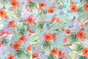 Watercolor Flower Pattern, Watercolor Flower Background photo