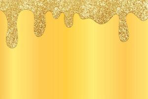 Gold dripping glitter background, Dripping Glitter Background photo