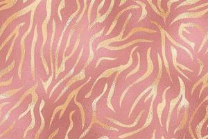 Gold and Pink Glam Glitter Animal Skin Texture Background, Animal Skin Pattern. photo