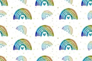 arco iris de patrones sin fisuras, arco iris de fondo sin fisuras foto