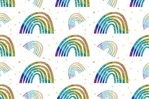 Rainbow Seamless Pattern, Rainbow Seamless Background photo