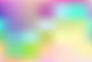 Light Multicolor, Rainbow vector blurred and colored background.