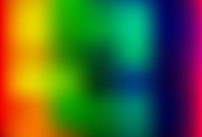 Light Multicolor, Rainbow vector abstract blurred background.