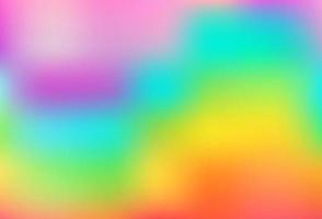 Light Multicolor, Rainbow vector blurred background.