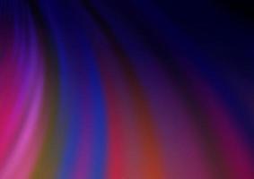 Dark Purple vector background with curved circles.