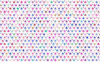 Light Multicolor, Rainbow vector seamless pattern in polygonal style.