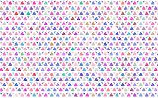 Light Multicolor, Rainbow vector seamless pattern in polygonal style.