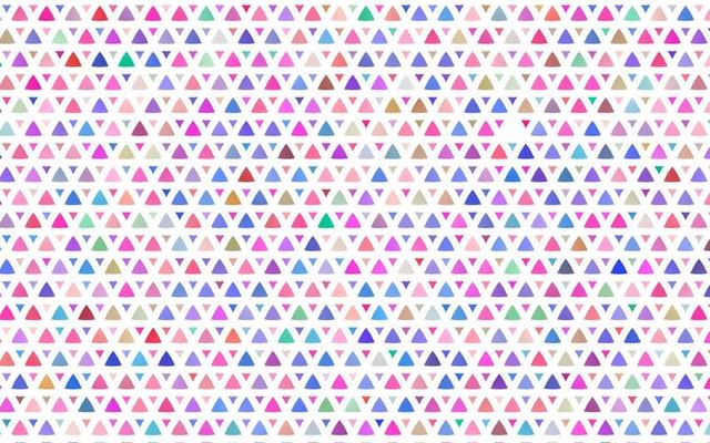 Light Multicolor, Rainbow vector seamless pattern in polygonal style.