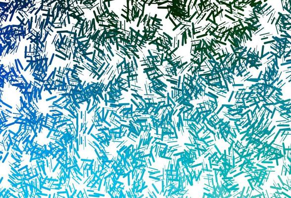 Dark blue, green vector layout with flat lines.