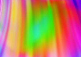 Light Multicolor, Rainbow vector backdrop with bent lines.