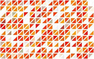 textura transparente de vector naranja claro en estilo triangular.