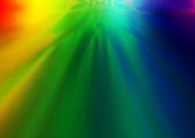 Light Multicolor, Rainbow vector abstract blurred pattern.