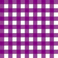 purple and white plaid design for fabric vector