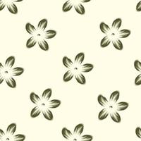 patrón floral transparente sobre fondo beige. fondo floral. trópico exótico. diseño de verano. impresión de papel tapiz. patrones sin fisuras tropicales. papel pintado tropical. fondo de la naturaleza. otoño. primavera. el verano vector