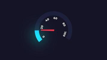 An Animated Internet Speed Test video