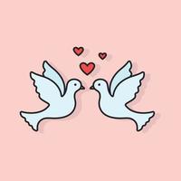 Wedding Doves Vector Art, Icons, and Graphics for Free Download