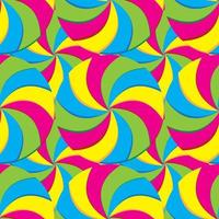 Colorful swirl candies texture vector illustration.  Seamless pattern background design template.