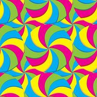 Colorful swirl candies texture vector illustration.  Seamless pattern background design template.