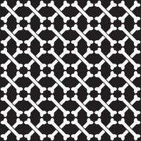 Crossbones vector stock illustration. Seamless pattern design template. Black and white color theme